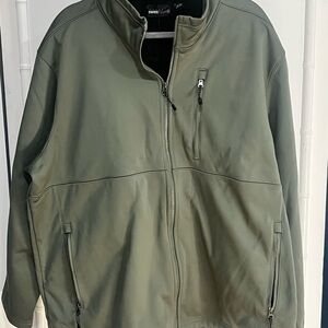Swiss Tech Olive Green Softshell Jacket